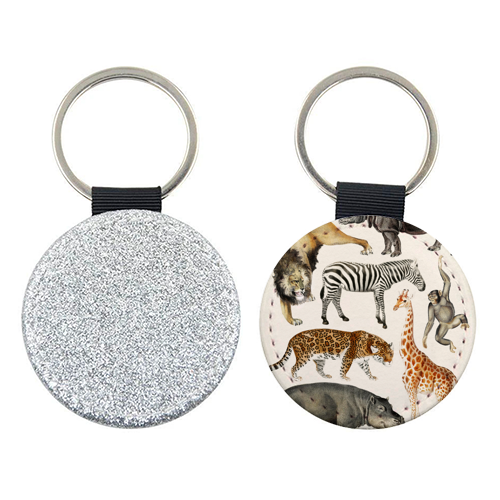 Safari Animals Collection - keyring by Gal Design