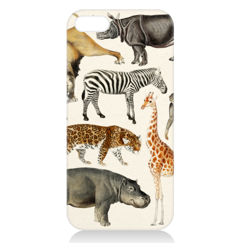 Safari Animals Collection - unique phone case by Gal Design