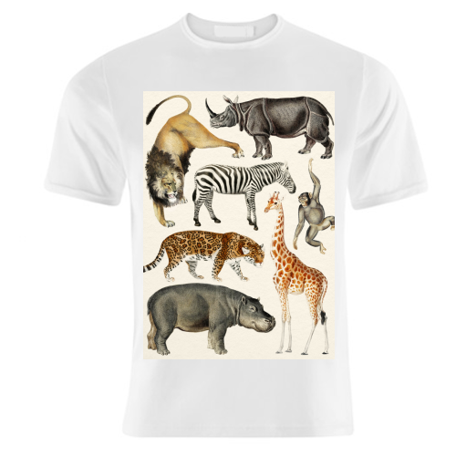 Safari Animals Collection - unique t shirt by Gal Design