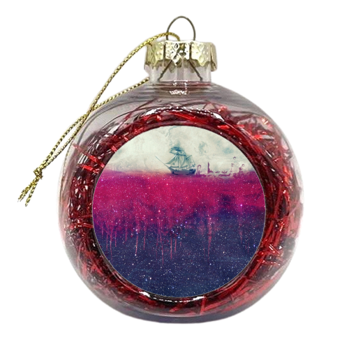 Sailing in dreams - xmas bauble by DejaReve