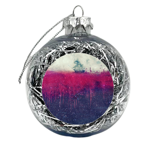 Sailing in dreams - xmas bauble by DejaReve