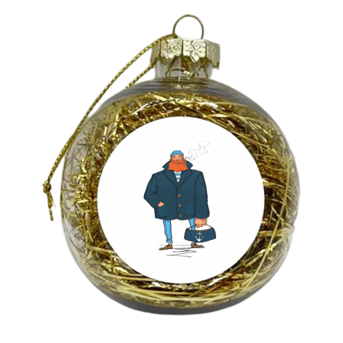Sailor - xmas bauble by Dale C Bowers