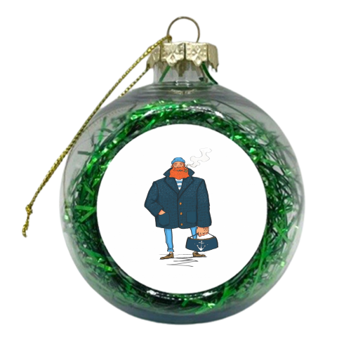 Sailor - xmas bauble by Dale C Bowers