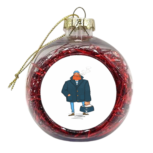 Sailor - xmas bauble by Dale C Bowers