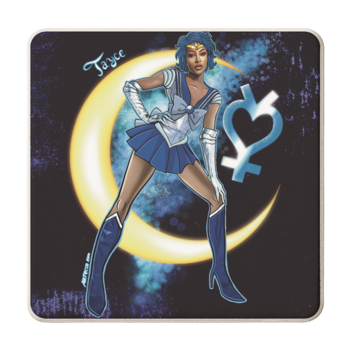Sailor Tayce - personalised beer coaster by ARTECCO