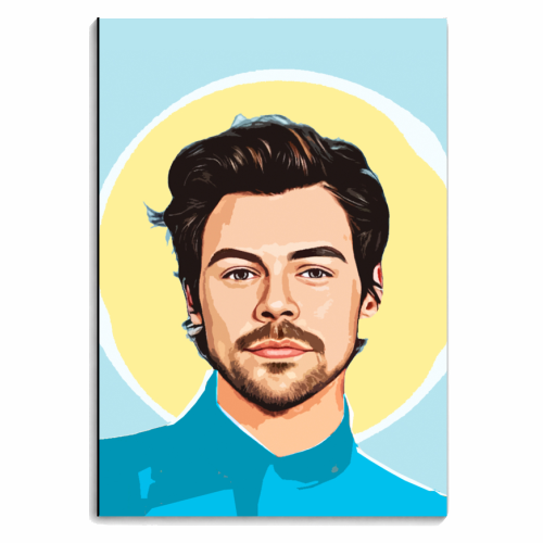 Saint Harry - personalised A4, A5, A6 notebook by DOLLY WOLFE