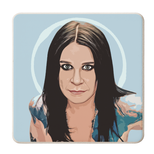 SAINT OZ - personalised beer coaster by DOLLY WOLFE