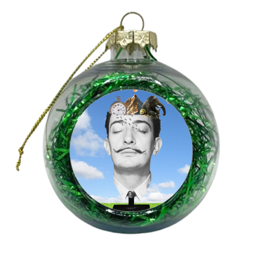 Salvador Dali - xmas bauble by Maya Land