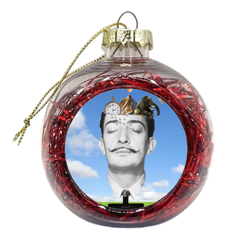 Salvador Dali - xmas bauble by Maya Land