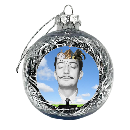 Salvador Dali - xmas bauble by Maya Land