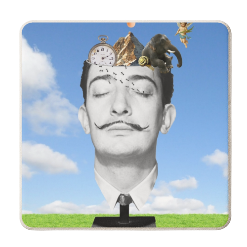 Salvador Dali - personalised beer coaster by Maya Land