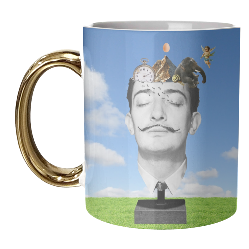 Salvador Dali - unique mug by Maya Land