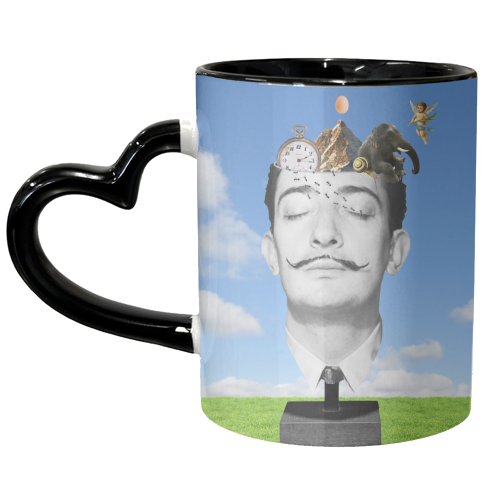 Salvador Dali - unique mug by Maya Land
