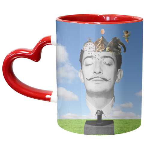 Salvador Dali - unique mug by Maya Land