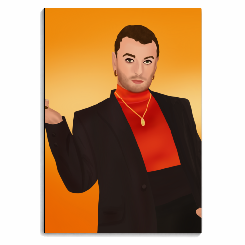 Sam Smith - personalised A4, A5, A6 notebook by Rock and Rose Creative