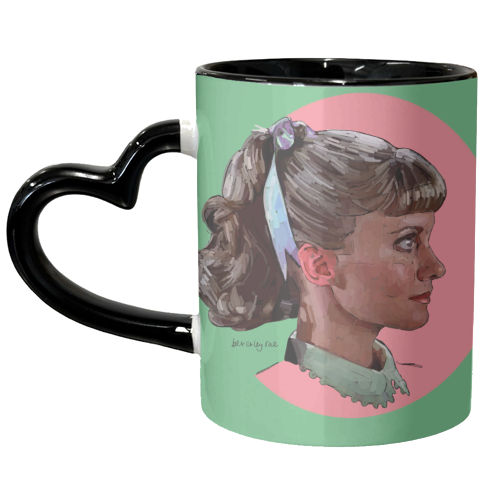Sandra Dee - unique mug by Beverley Rae