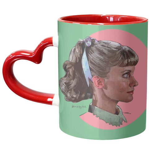 Sandra Dee - unique mug by Beverley Rae