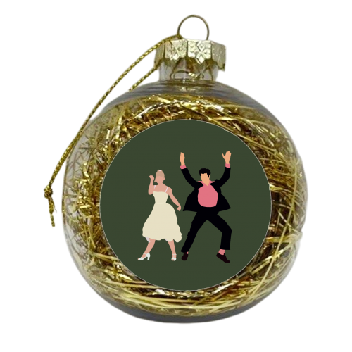 Sandy & Danny - xmas bauble by Pink and Pip