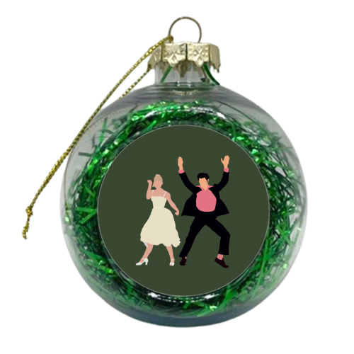 Sandy & Danny - xmas bauble by Pink and Pip