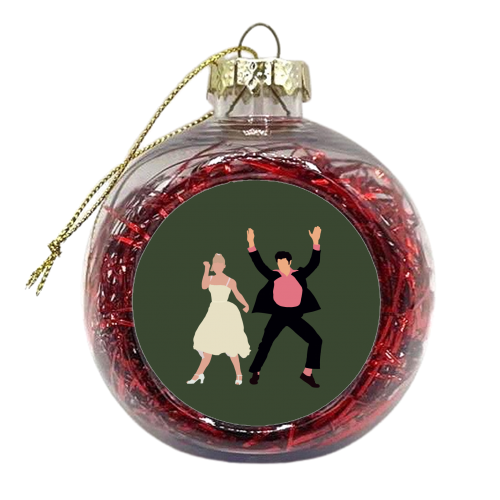 Sandy & Danny - xmas bauble by Pink and Pip