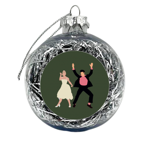 Sandy & Danny - xmas bauble by Pink and Pip