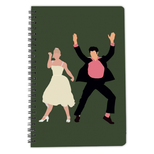 Sandy & Danny - personalised A4, A5, A6 notebook by Pink and Pip