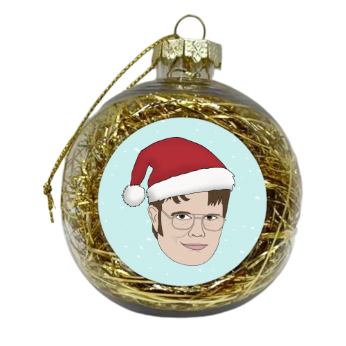 Santa Dwight - The Office - xmas bauble by Bonne Nouvelle