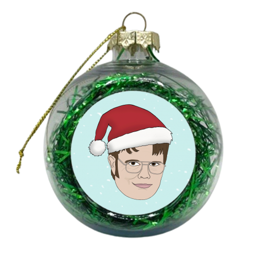 Santa Dwight - The Office - xmas bauble by Bonne Nouvelle