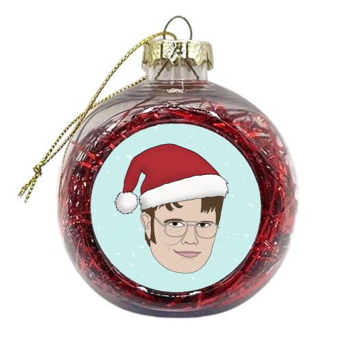 Santa Dwight - The Office - xmas bauble by Bonne Nouvelle