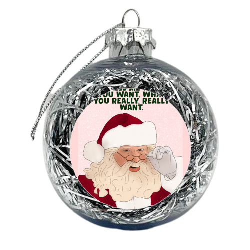 Santa Spice - xmas bauble by Pink and Pip