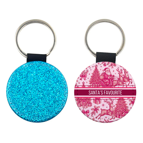 Santa's Favourite - keyring by Lilly Rose