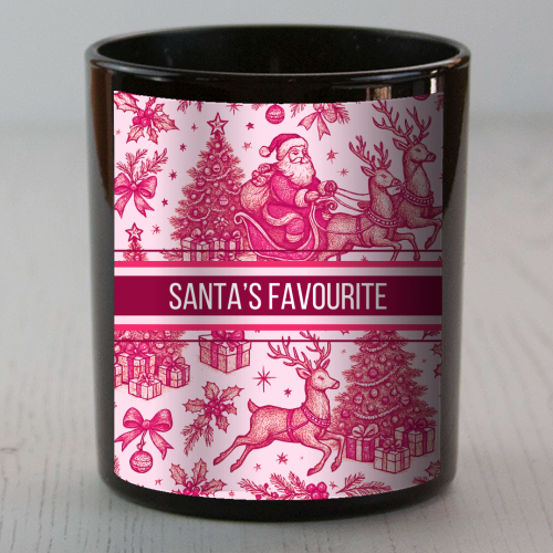 Santa's Favourite - scented candle by Lilly Rose