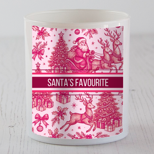 Santa's Favourite - scented candle by Lilly Rose