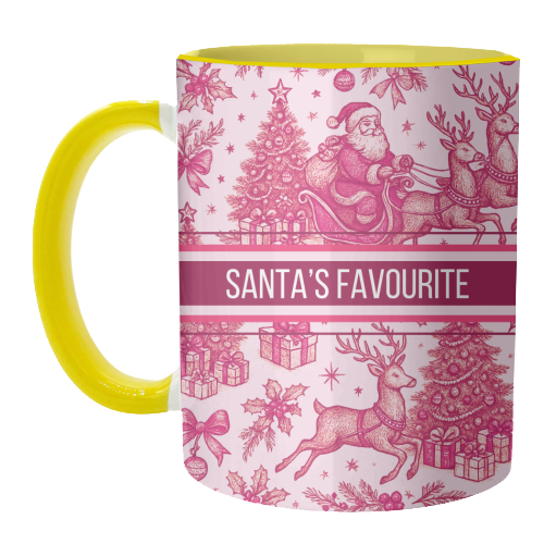 Santa's Favourite - unique mug by Lilly Rose