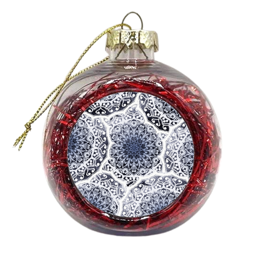 SARAISAN MANDALAS - xmas bauble by Nika Martinez