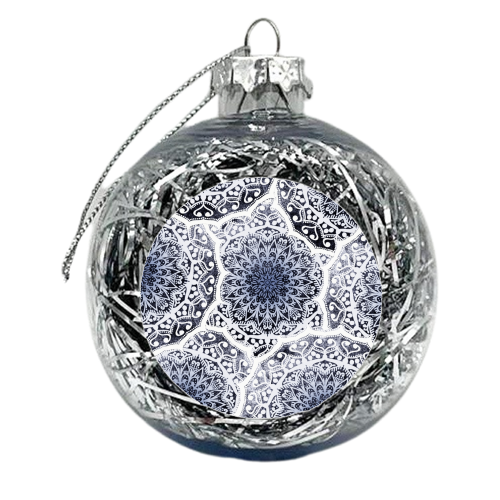 SARAISAN MANDALAS - xmas bauble by Nika Martinez