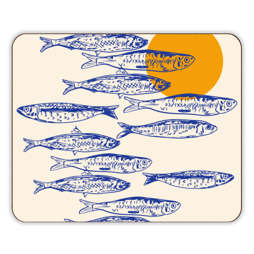 Sardines Sunset - designer placemat by EZbie