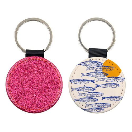 Sardines Sunset - keyring by EZbie