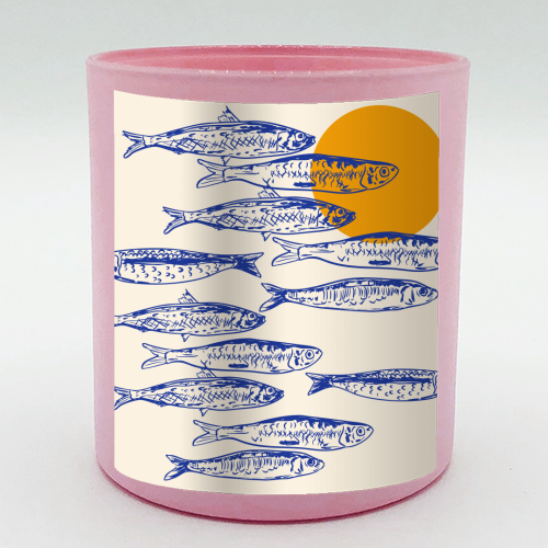 Sardines Sunset - scented candle by EZbie