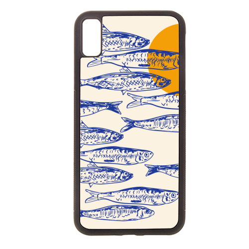Sardines Sunset - stylish phone case by EZbie