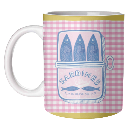 Sardines - unique mug by The Boy and the Bear