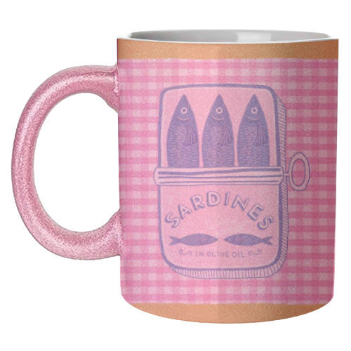 Sardines - unique mug by The Boy and the Bear