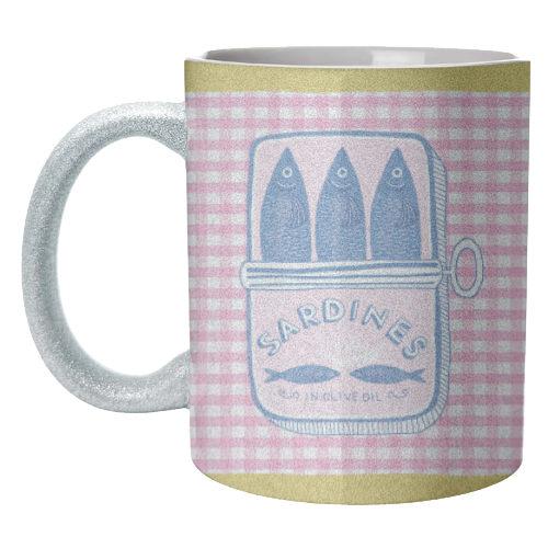 Sardines - unique mug by The Boy and the Bear