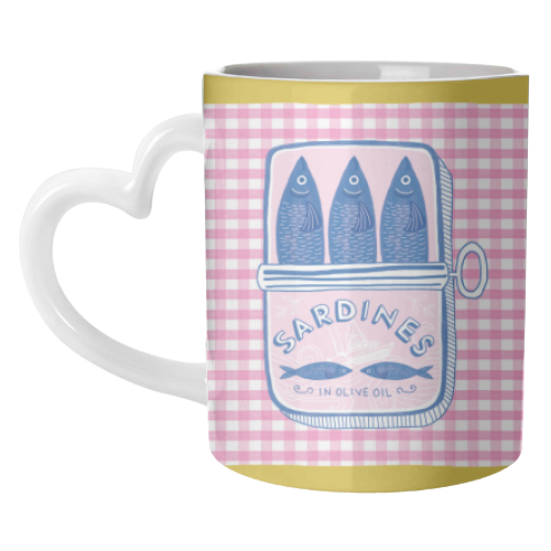 Sardines - unique mug by The Boy and the Bear