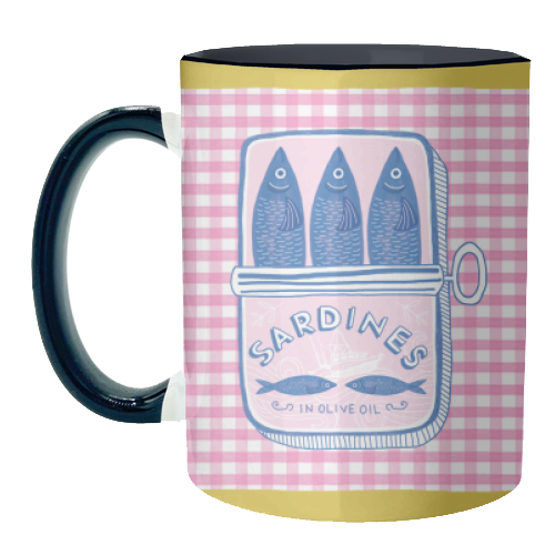 Sardines - unique mug by The Boy and the Bear