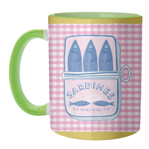 Sardines - unique mug by The Boy and the Bear