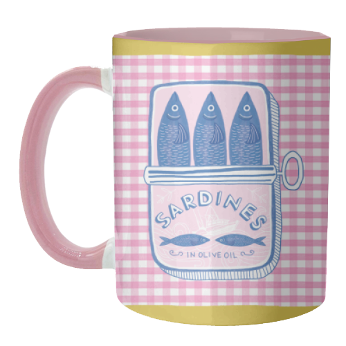Sardines - unique mug by The Boy and the Bear