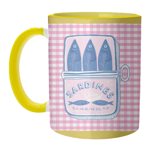 Sardines - unique mug by The Boy and the Bear