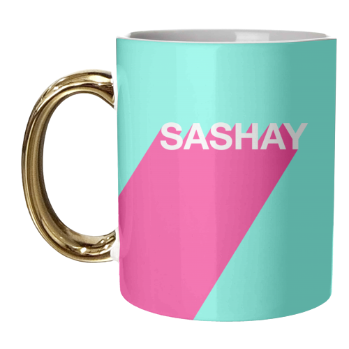 Sashay - unique mug by Adam Regester