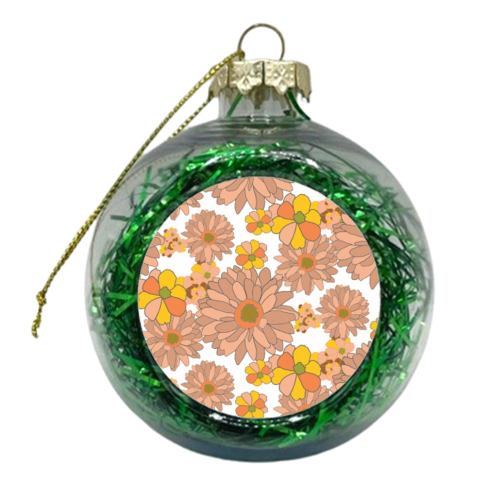 Sassy 70s - xmas bauble by Paige Cavill